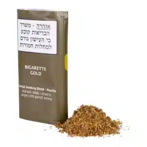 ביגארט גולד-Bigarette Gold 30g  תחליף טבק ללא ניקוטין