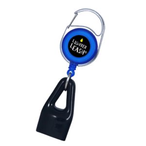 מחזיק מפתחות תופסן למצת lighter leash+e+מצית קליפר