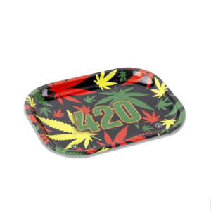 מגש גלגול קטן-V-Syndicate 420 Rasta small