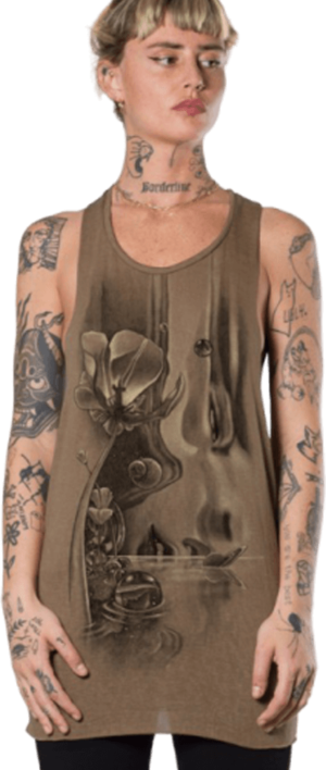 גופיה נשים HAZE TANK MOKA