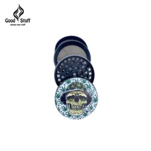 גריינדר מתכת 4 חלקים Skull מ"מ 50