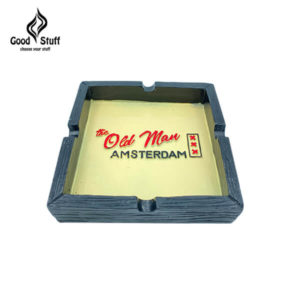 מאפרה מרובעת חרס קופישופס The Old Man