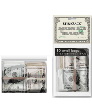 סטינק סק שקית אחסון-Stink Sack S כסף מארז 10 שקיות