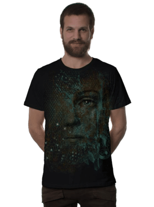 חולצת טי שרט פלזמה ACADEMIA BLACK