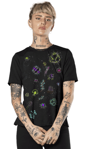 חולצה פלזמה Under and Above Black