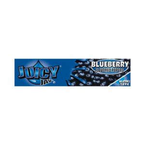 נייר גלגול גדול בטעם אוכמניות Juicy Jay’s king size slim