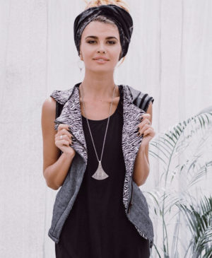 וסט אפור SHERON