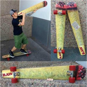 קרש סקייטבורד RAW CONE