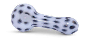 מקטרת (פייפ) זכוכית מנומרת