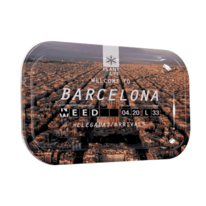 מגש גלגול מדיום-Plant Of Life Welcome To Barcelona medium