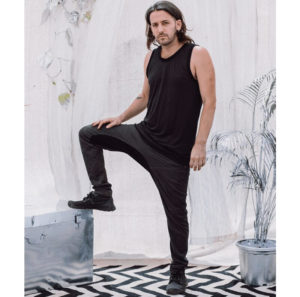 מכנסיים ארוכים גברים אפור Sheron