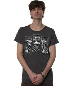 חולצת טי שרט פלזמה BOBOLK DARK GREY