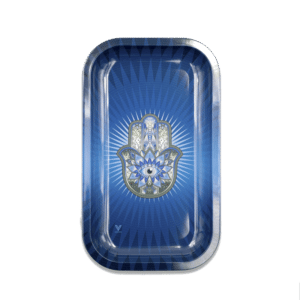 מגש גלגול מדיום-V-Syndicate Hamsa Blue medium
