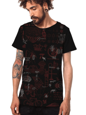 חולצת טי שרט פלזמה KNOT BLACK