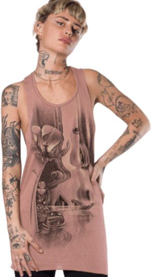 גופיה נשים HAZE TANK PINK