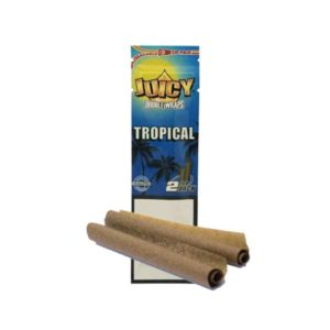 זוג בלאנטים לגלגול בטעם פירות טרופיים ג'וסי ג'ייס Juicy Jay's