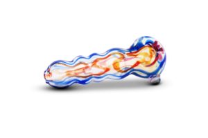 מקטרת (פייפ) זכוכית פסים