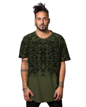 חולצת טי שרט פלזמה NOX OLIVE