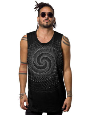 גופיה לגבר פלזמה SPIRAL C BLACK