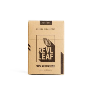 סיגריות במילוי תחליף טבק (ללא ניקוטין) Natural Real Leaf