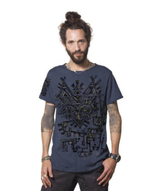 חולצת טי שרט פלזמה CADOG BLUE JEANS