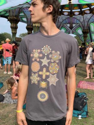 חולצת טישרט Symbolika Symbol Tree Grey