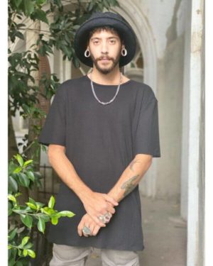 חולצת טי שרט פלזמה V12 BLACK SHIRT