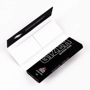 נייר גלגול GIZEH בינוני 1/4 1 שחור עם פילטרים