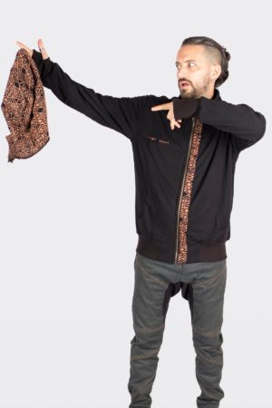 קפוצ׳ון Geo print SHERON