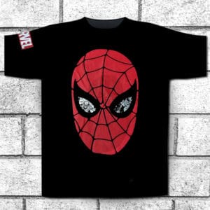 חולצת טישרט Spiderman חולצה קצרה - Silver Eyes