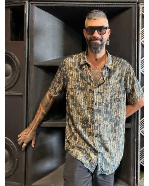 חולצה מכופתרת SCRIPTURE BUTTON SHIRT ROCK