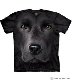 חולצת מבוגרים מידה Black Lab Face M