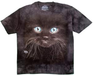 חולצת ילדים מידה Black Kitten XL