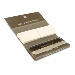 נייר גלגול Real Leaf המפ Hemp קטן single wide + פילטרים