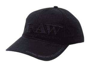 כובע RAW Black on Black Baseball Cap