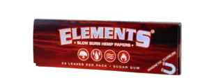 נייר גלגול בינוני 1 1/4 אלמנטס Elements RED