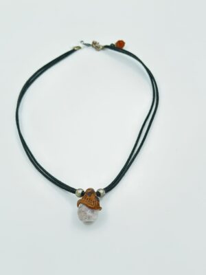 שרשרת חוט כפול קריסטל אמטיסט