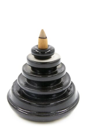 מתקן/מעמד לקטורת קונוס מפל עשן-BACKFLOW ספירלה