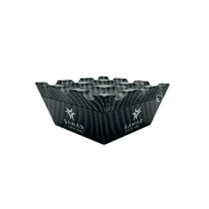 מאפרת פלסטיק חריצים