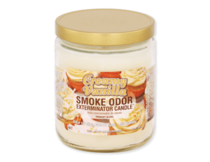 נר ריחני מנטרל ריחות-Creamy Vanilla