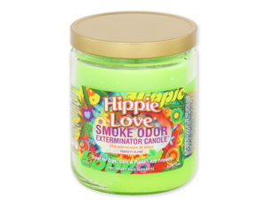 נר ריחני מנטרל ריחות- Hippie Love