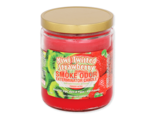 נר ריחני מנטרל ריחות-Kiwi Twisted Strawberry