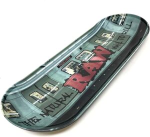 RAW  METAL SKATE TRAY מגש גלגול סקייטבורד גדול