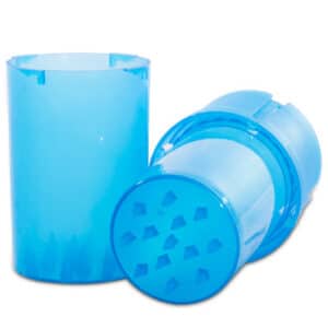 גריינדר פלסטיק משולב קופסת אחסון ואקום