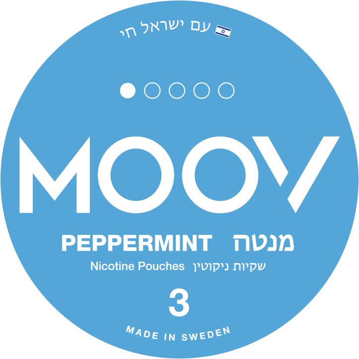 MOOV שקיות ניקוטין בטעם מנטה