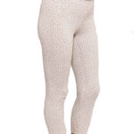 טייץ מודפס 3/4 seeds-offwhite