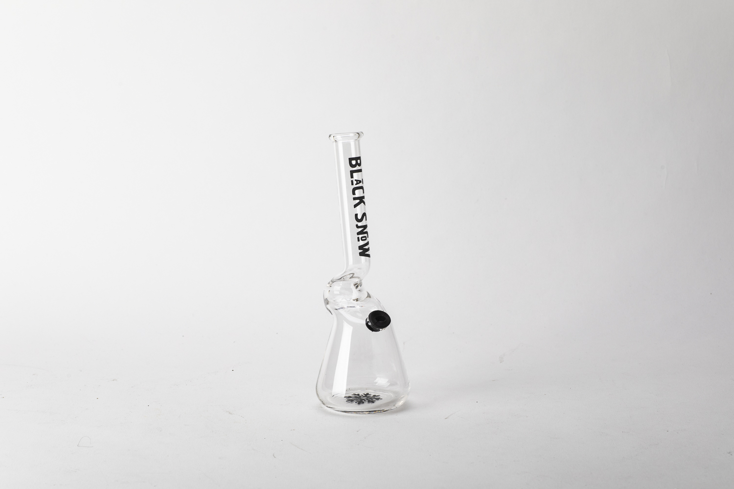 באנג זכוכית קטן 20 ס״מ Black Snow