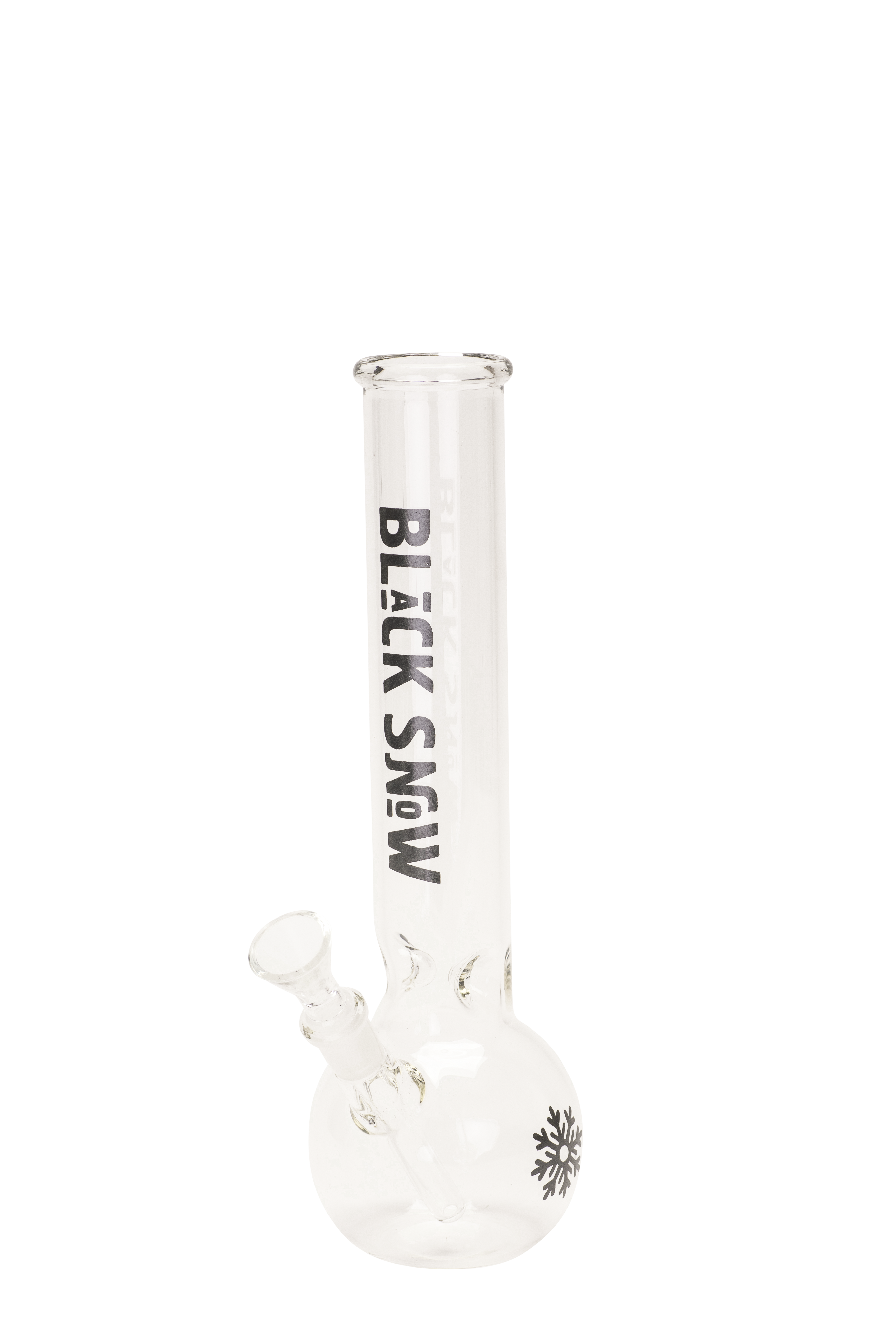 באנג זכוכית 20 ס״מ מבחנה נשלפת Black Snow