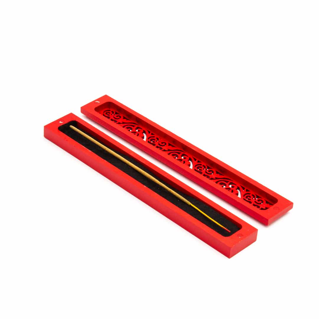 מתקן תיבה מעץ במבוק להבערת קטורת