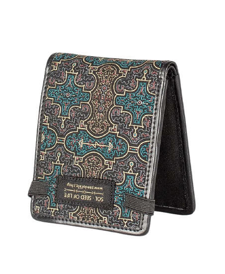 ארנק מעוצב Seed Of Life Shipibo Kene